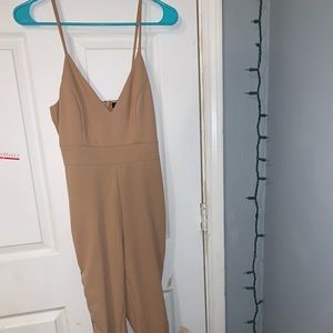 Cute tan bodysuit